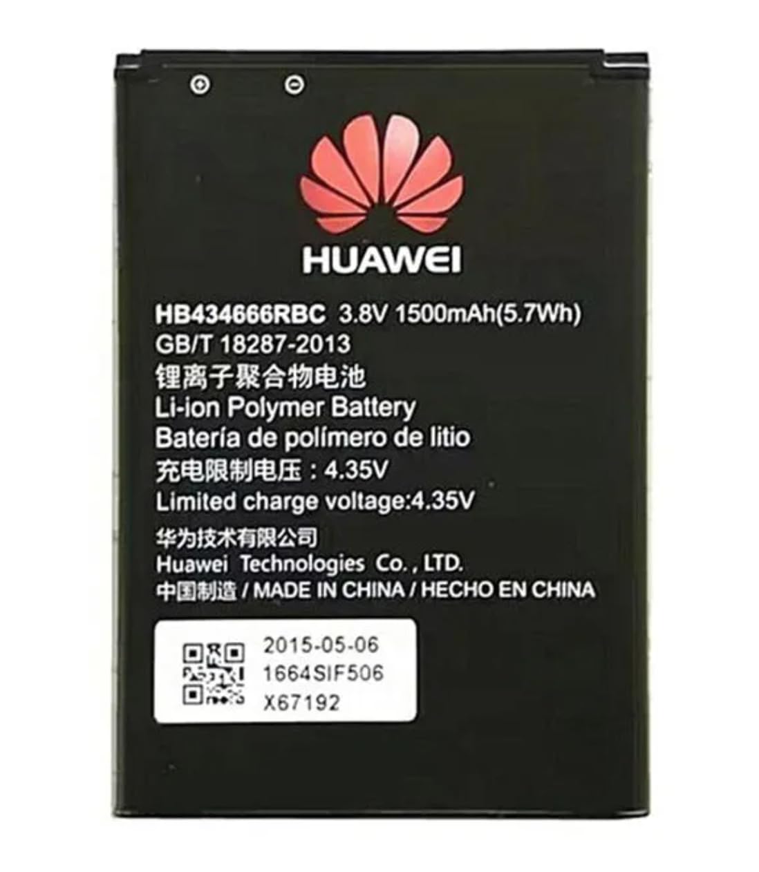 Audiosystem Batteria Originale Per Huawei Web Pocket Cube 3 Vodafone R216 Pila Con Modem E5572 E5573 E5575 E5577 E7553 Ricambio Sostituzione Hb434666rbc