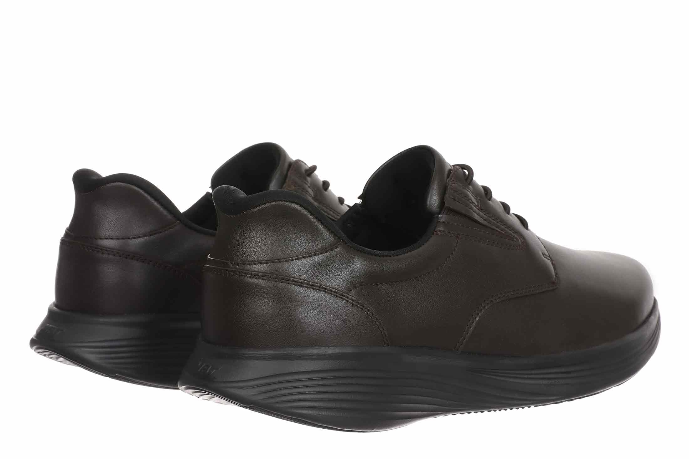MBT SF-100 Scarpe Casual da Uomo in Stile Classico. Scarpe fisiologiche e Confortevoli. Massimo Comfort e stabilità con Suola Rocker. Scarpe Casual con Lacci.
