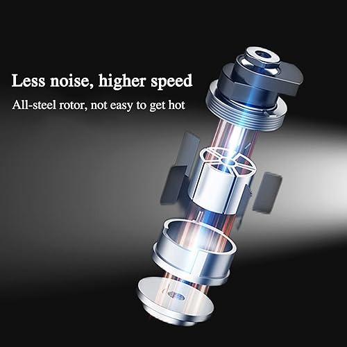 Miniatura 4 de Lijadora orbital aleatoria de 3 pulgadas - Lijadora neumática de palma para madera, compuestos, metal