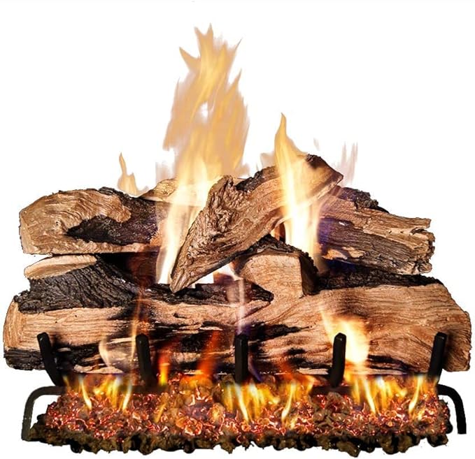 Real Fyre Split Oak Designer Plus 24 Inch Vented Gas