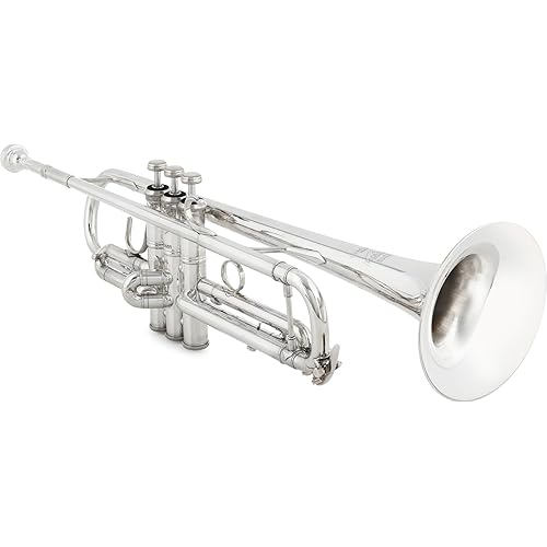 Bach 190S72X Stradivarius Professional Bb Trumpet - 72 French Bell - Lightweight - Silver Plated