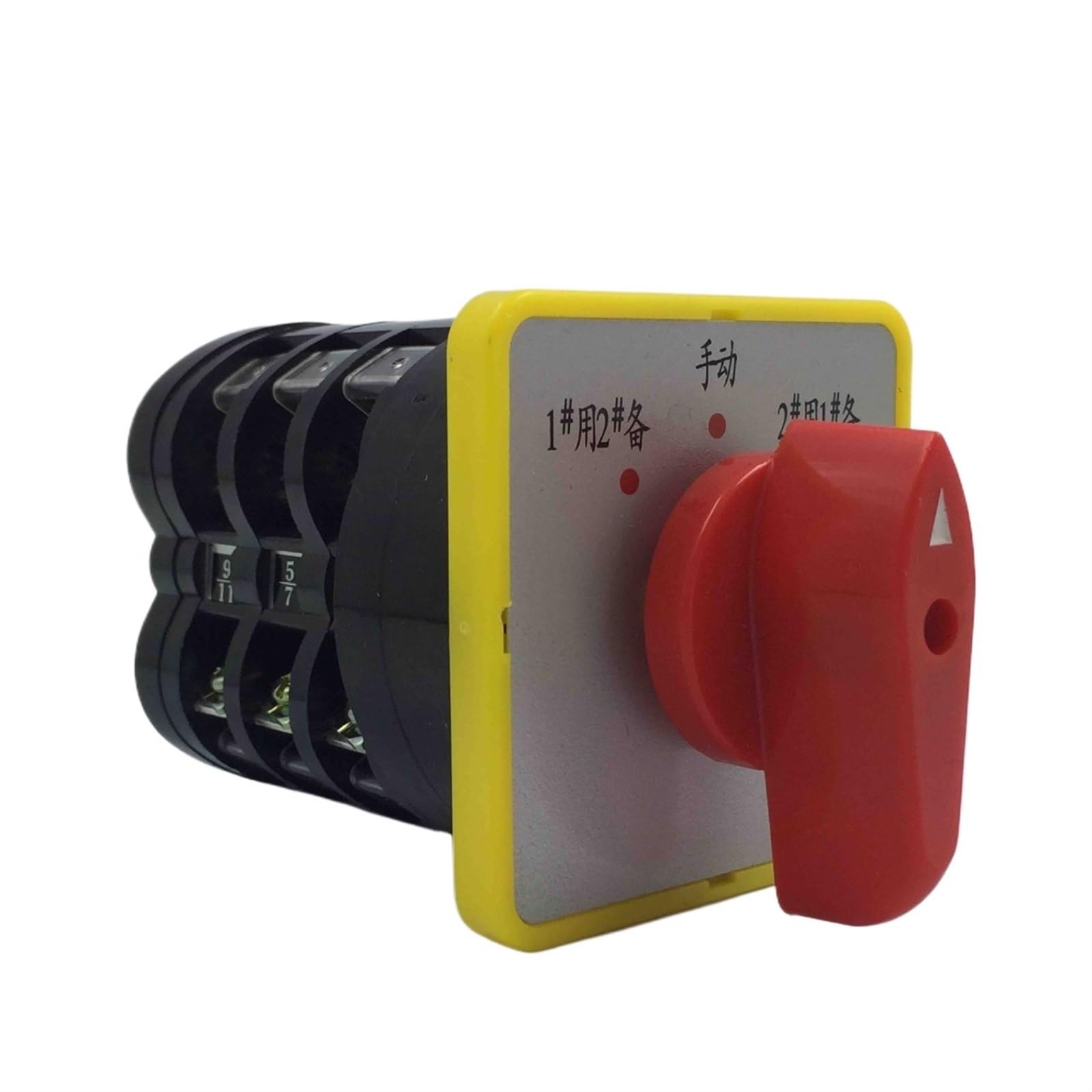 Commutateur LW5-16D0724/3 rotatif à 3 vitesses pour sécuriser l'alimentation électrique