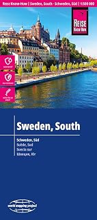 Reise Know-How Landkarte Schweden, Süd (1:500.000): reiß- und wasserfest (world mapping project)