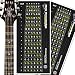 Guitar Fretboard Note Map Decals/Stickers 2-PACK for learning and Practicing Notes, Chords and Scales on Electric and Acoustic Guitar