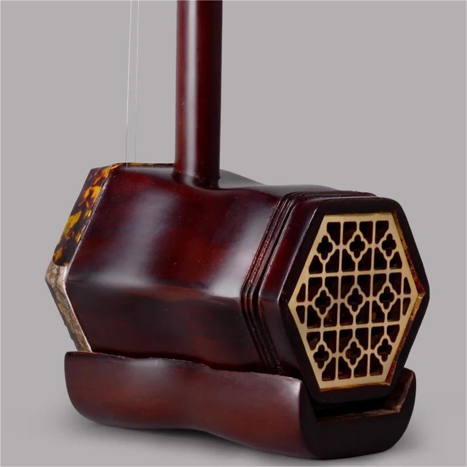 Instrumento Profesional Erhu De 2 Cuerdas Ébano