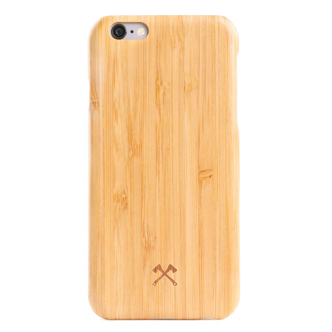 Woodcessories - EcoCase Cevlar - Premium Design Case, Cover, Protection for iPhone made of FSC cert. wood (iPhone 6/ 6s, Bamboo/Kevlar)