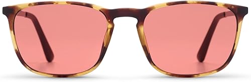 BluBloc Titan FL41 - Gafas de bloqueo de luz azul para hombre, alivio de migraña y sensibilidad a la luz