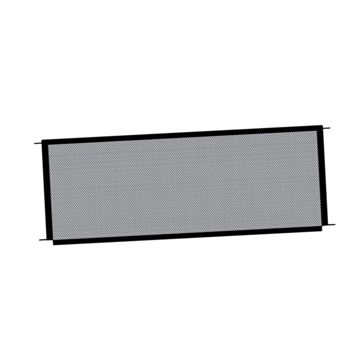 VANZACK 1Pc Mesh Safety Pet Gate Durable Separation Net for Dogs Cats Easy Assembly for Indoor Outdoor Use Breathable Design Portable Pet Barrier Black