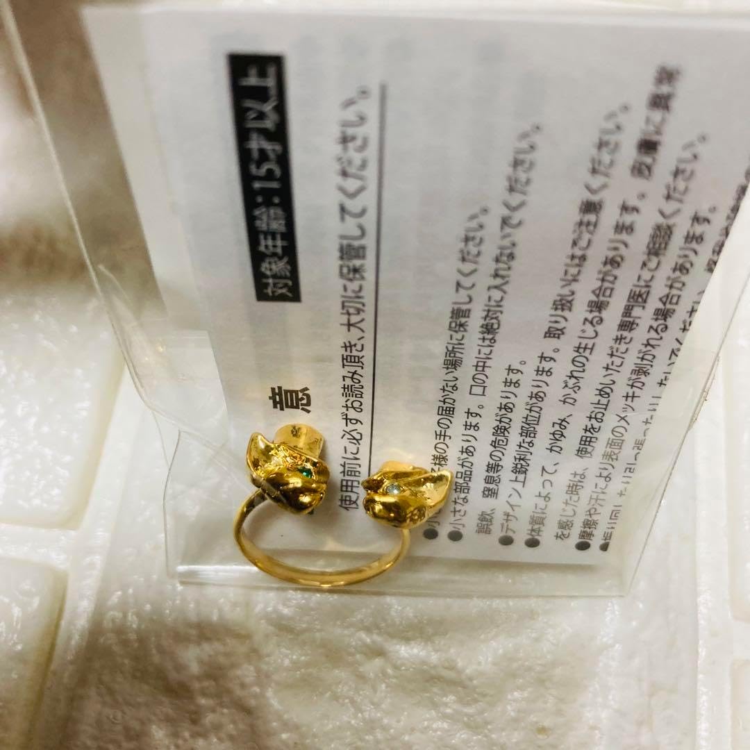 耳をすませば　バロンとルイーゼ指輪 希少 耳をすませば バロン ルイーゼ フリーリング ジ ブ リ 指輪 耳を