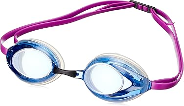 SPURT Swimming Goggles with Blue Lenses N2BAFJ-8 White and Purple