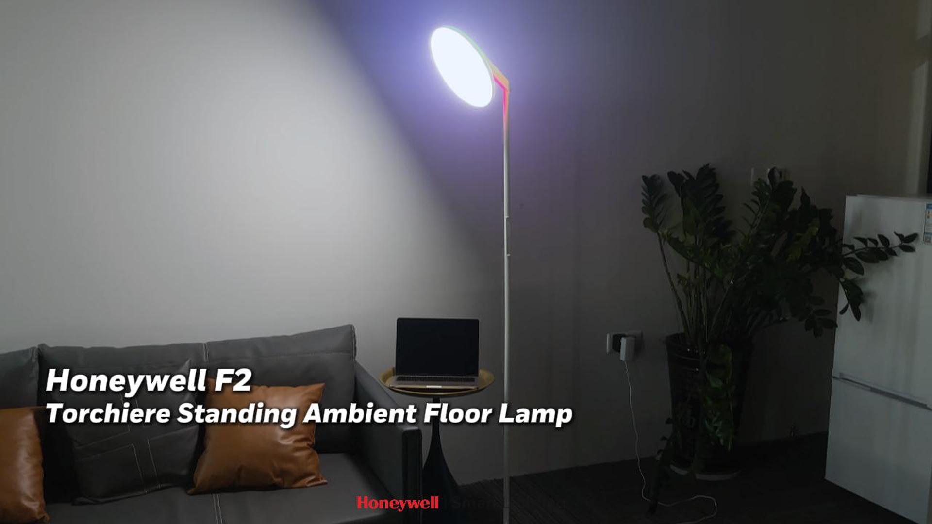 Honeywell Premium 2-in-1 Floor Lamp, 3000LM Full-Spectrum