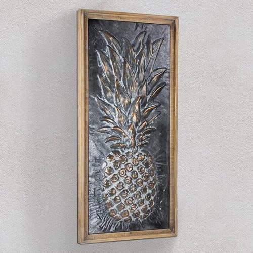Metal Pineapple Wall Decor - Welcome Guests With A Tropical Touch #TOP1