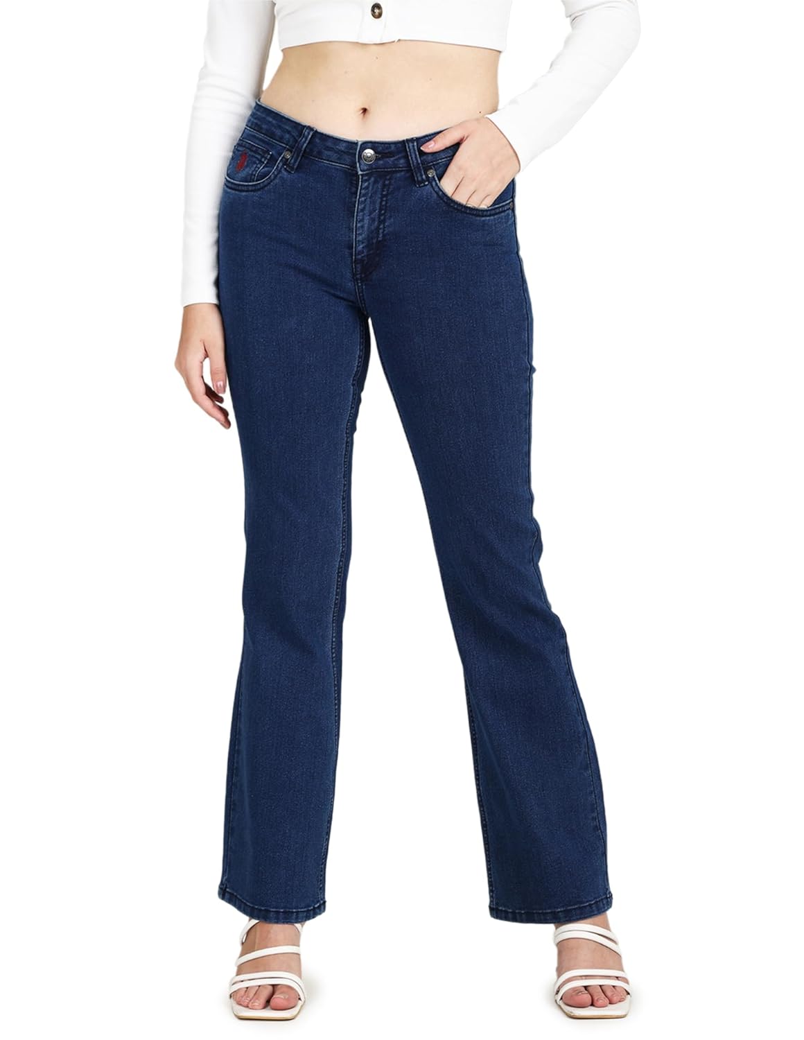 U.S. POLO ASSN. Women’s High Rise Loose Fit Jeans – Comfortable Stylish Denim Pants U.S. POLO ASSN. Women’s High Rise Loose Fit Jeans – Comfortable Stylish Denim Pants