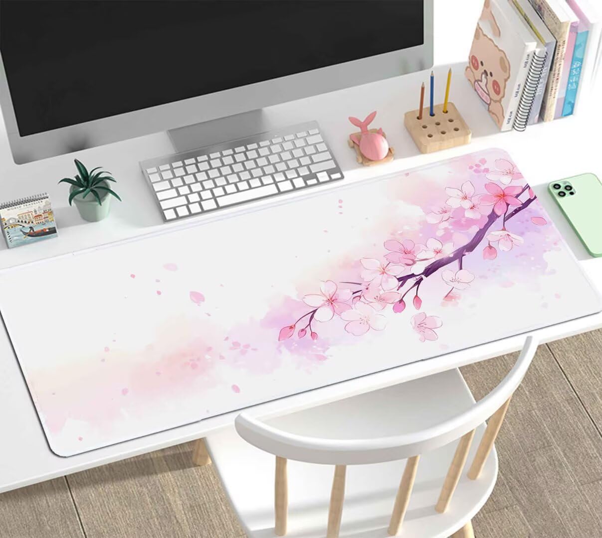 Alfombrilla Ratón XXL Gaming, Alfombrilla Escritorio 900x600x4mm, Mouse Pad Mat XXL Antideslizante, Alfombrilla Raton Base de Goma Tapete Rato Gamer Mousepad XXL para PC, Oficina Cartoon J-146