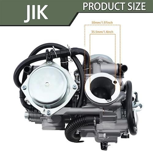 Miniatura 4 de JIK Carburador dual Carb para Honda Shadow ACE 750 VT750C 1998 1999 2000 2001 2002 2003 16100-MBA-980