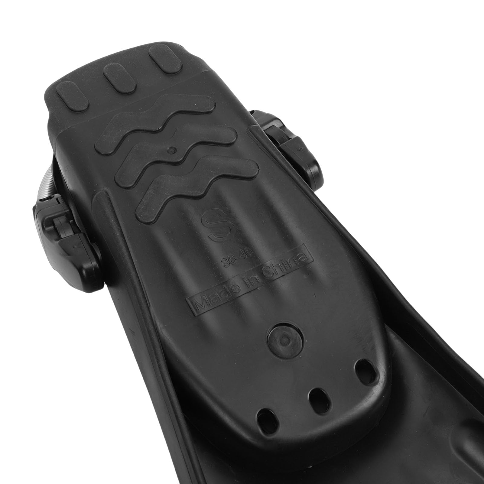 Cryfokt Aletas de Buceo, Hebilla Ajustable, Aletas de Buceo de Material TPR, de Snorkel con Bolsa de Almacenamiento para Snorkel, Natación, Apnea, Viajes para Adultos