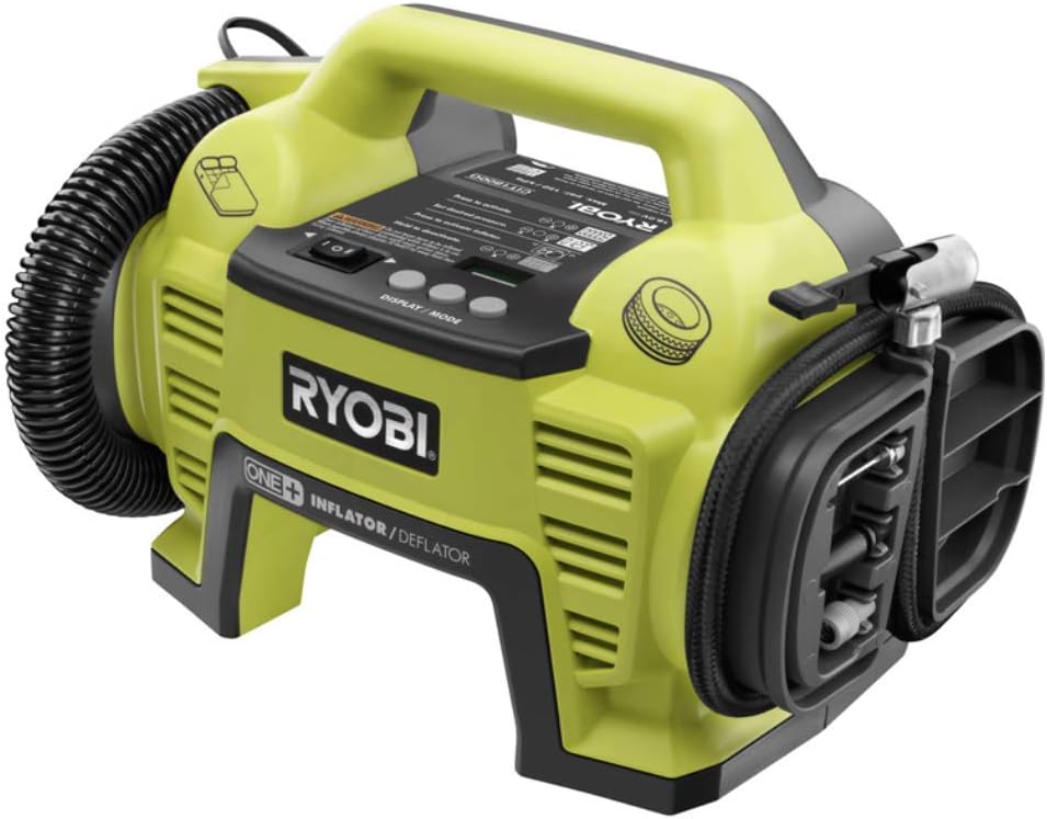 Ryobi 18Volt ONE+ Dual Function Inflator/Deflator (Tool Only) CIT1800G