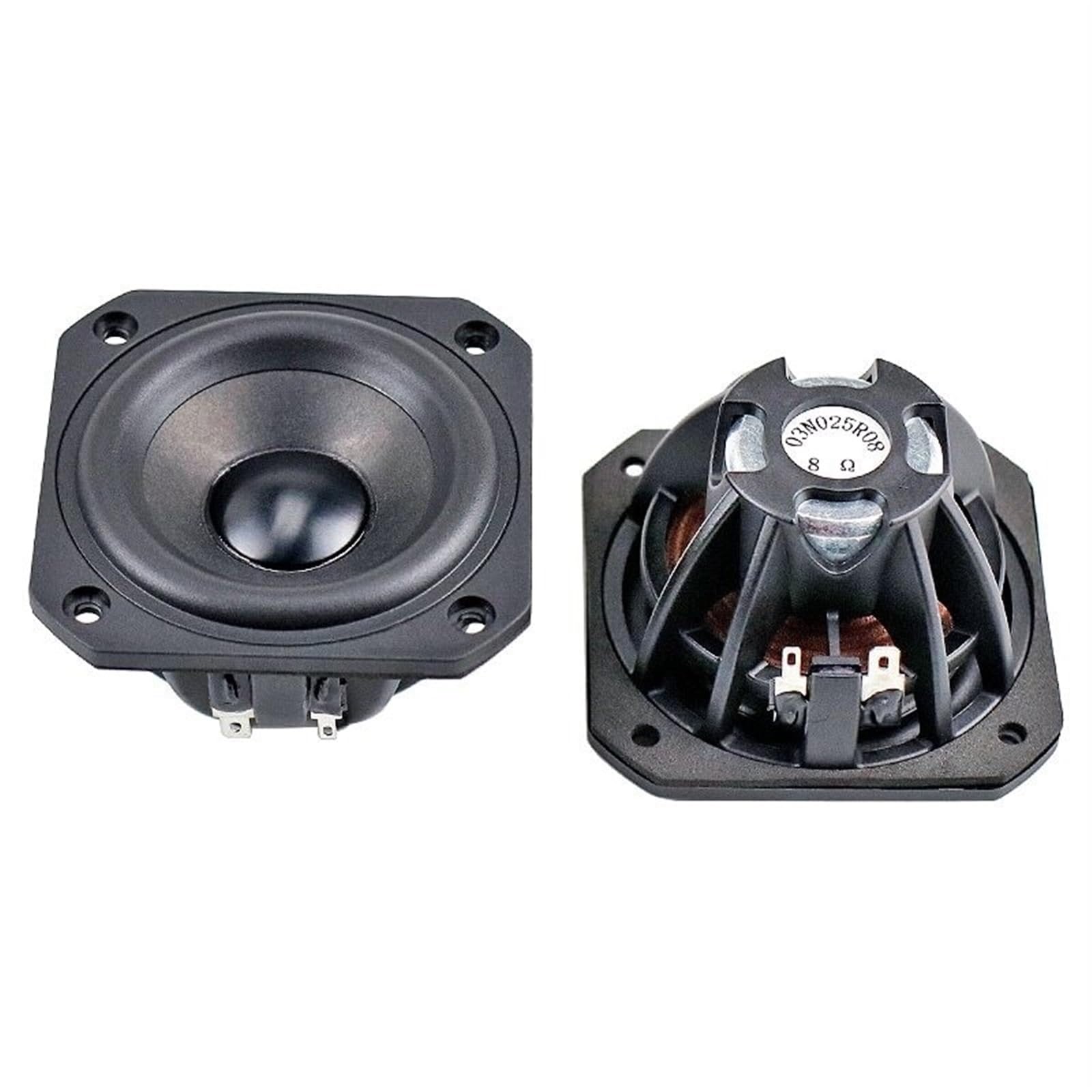 Altoparlante completo da 3 pollici, Hifi al neodimio NdFeB fai da te modificato centro auto surround 2.0 libreria desktop 25Core