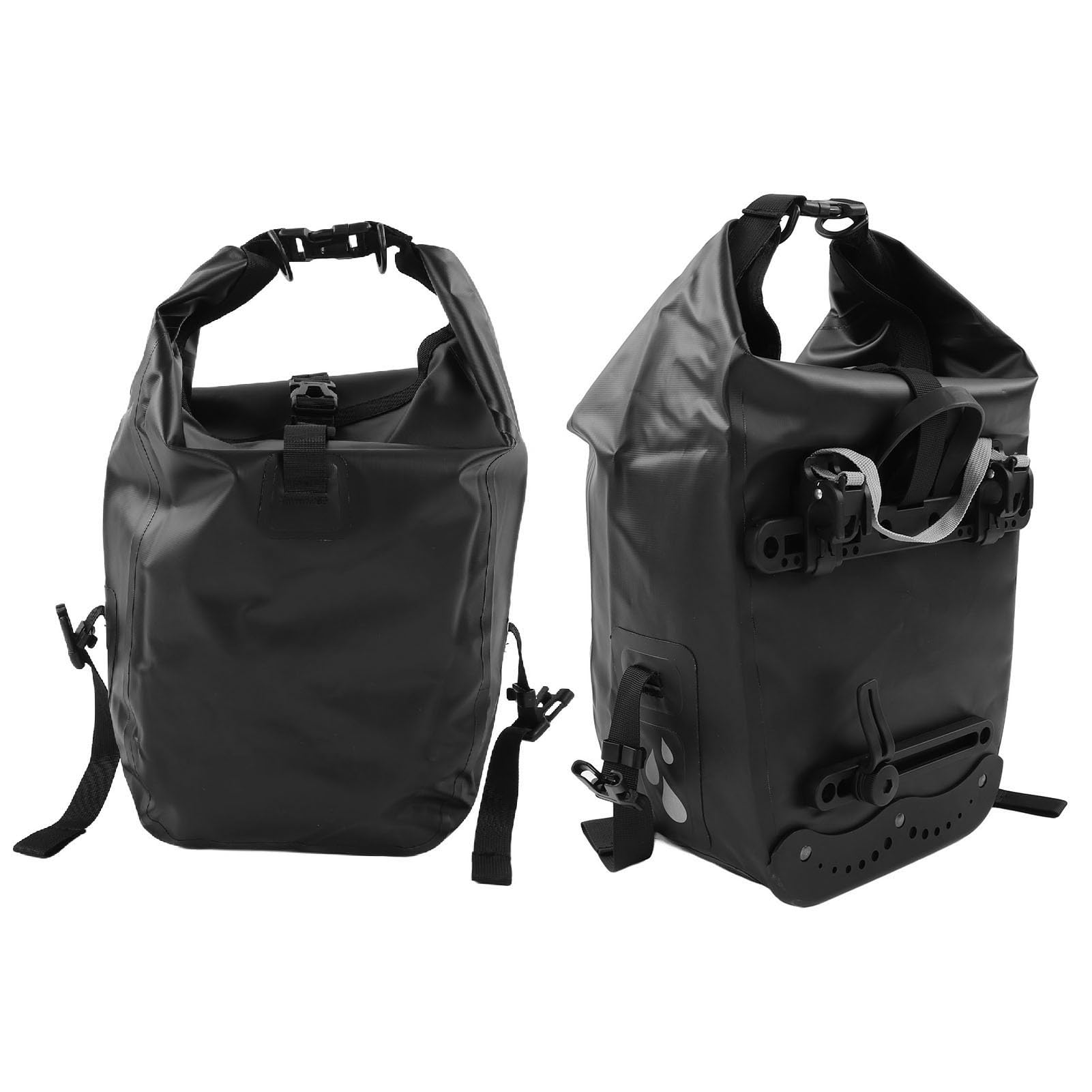 Outdoorowa Torba na Krzesło Rowerowe, Torby Rowerowe na Zewnątrz 500D PVC Siatka odporność na Wodoodporne Czarne Czarne Czarne pojemność na Zewnątrz (Pojemność 25L)