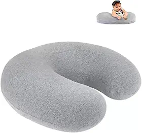 Almofada de Amamentação Loopy Mescla, Fom, Cinza