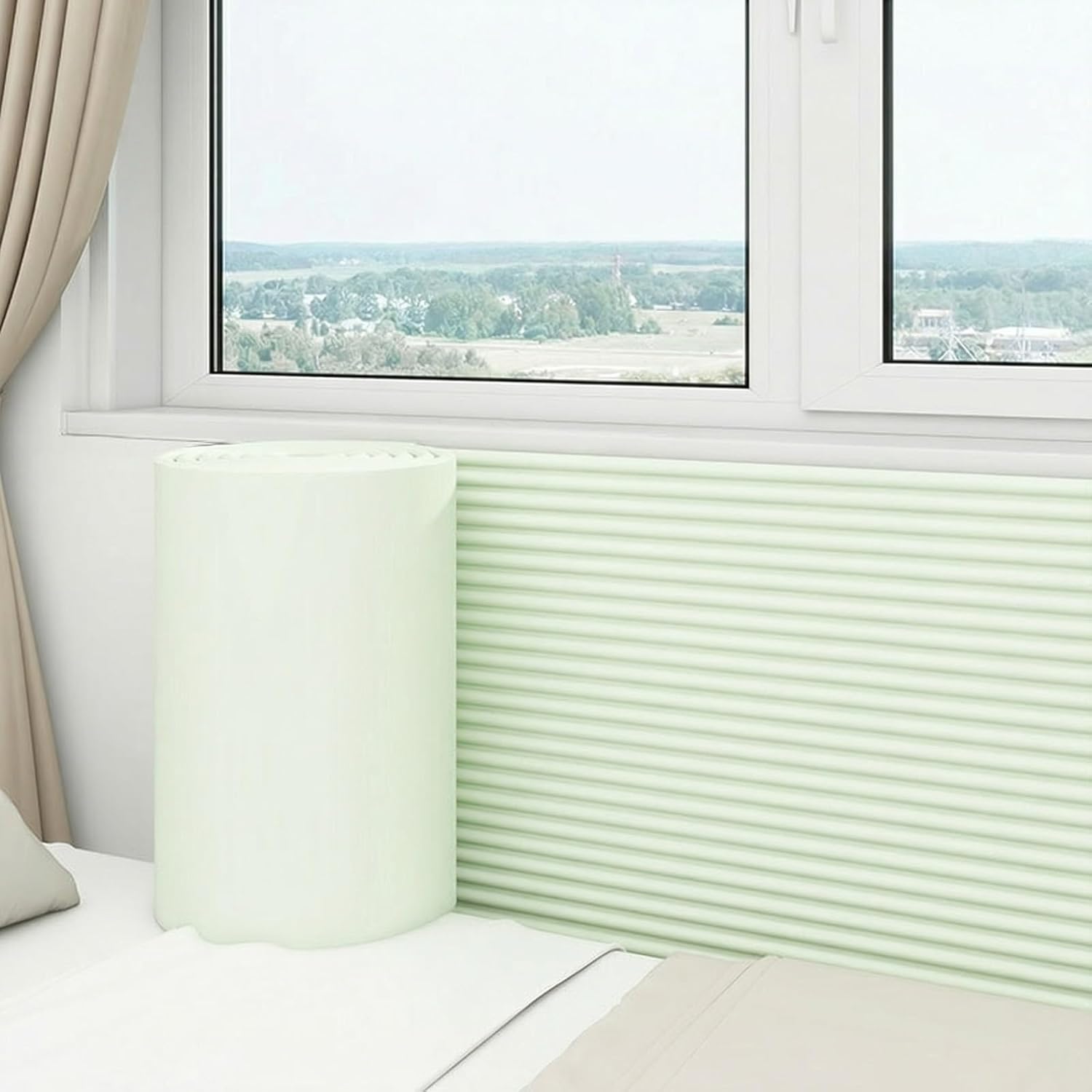 Anti-Collision Wall Padding Wall Cushion Padding for Bed DIY Peel and Stick On Headboard Panels Decorative Wall Cushion Suitable for Living Rooms and Tatami Mats