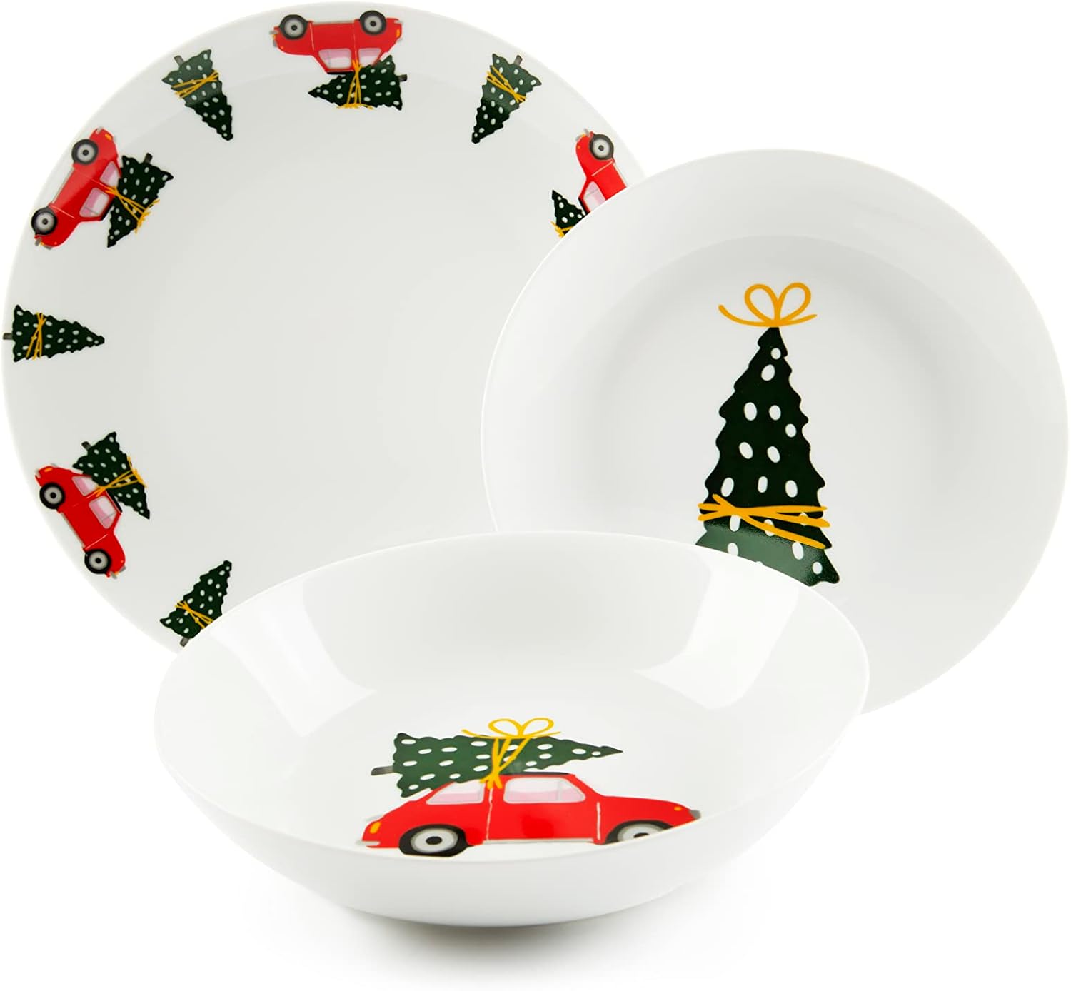 Excelsa Ready for Christmas 18-Piece Dinner Set
