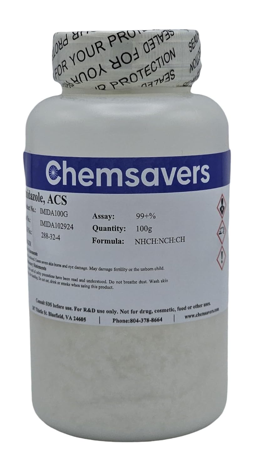 Imidazole, ACS, 99+%, 100g