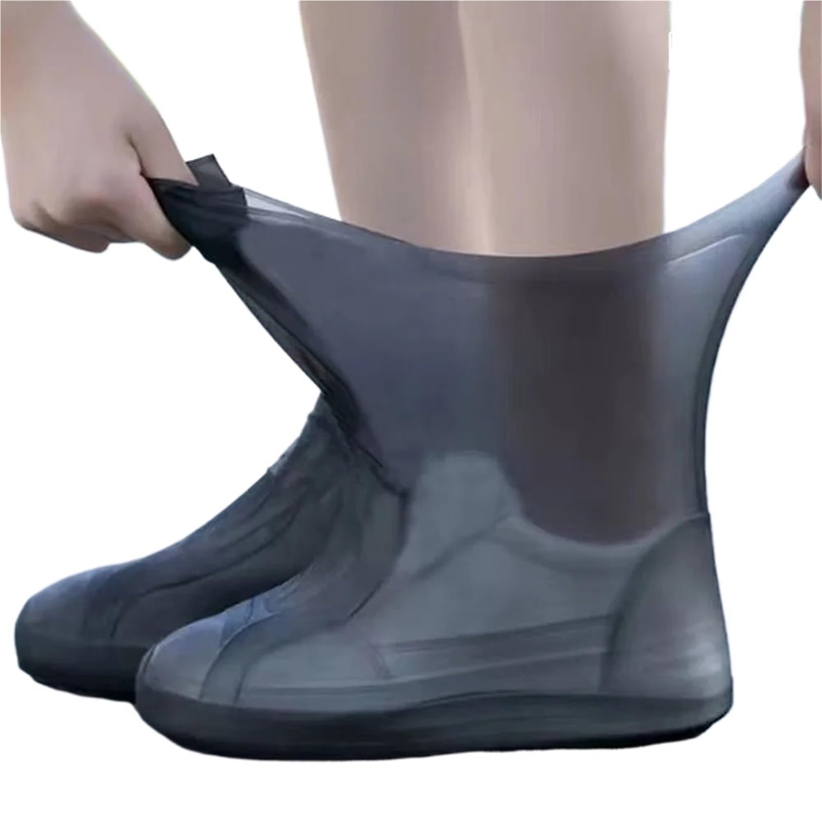 5 pares de cubiertas for zapatos for caminar, protectores impermeables for zapatos, cubierta for zapatos for la lluvia, botas de lluvia gruesas reutilizables for exteriores para Lluvia