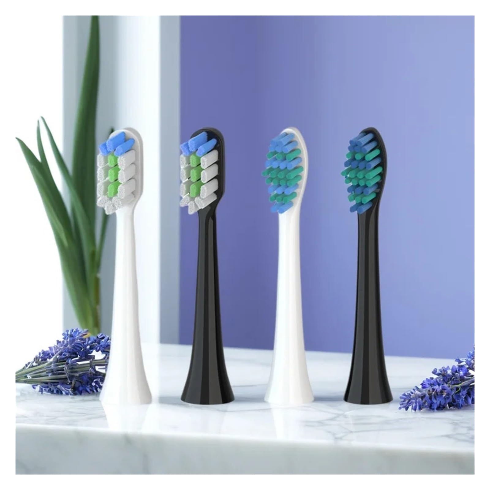 Compatible con cabezal de repuesto for cepillo dientes SNP1(Black)