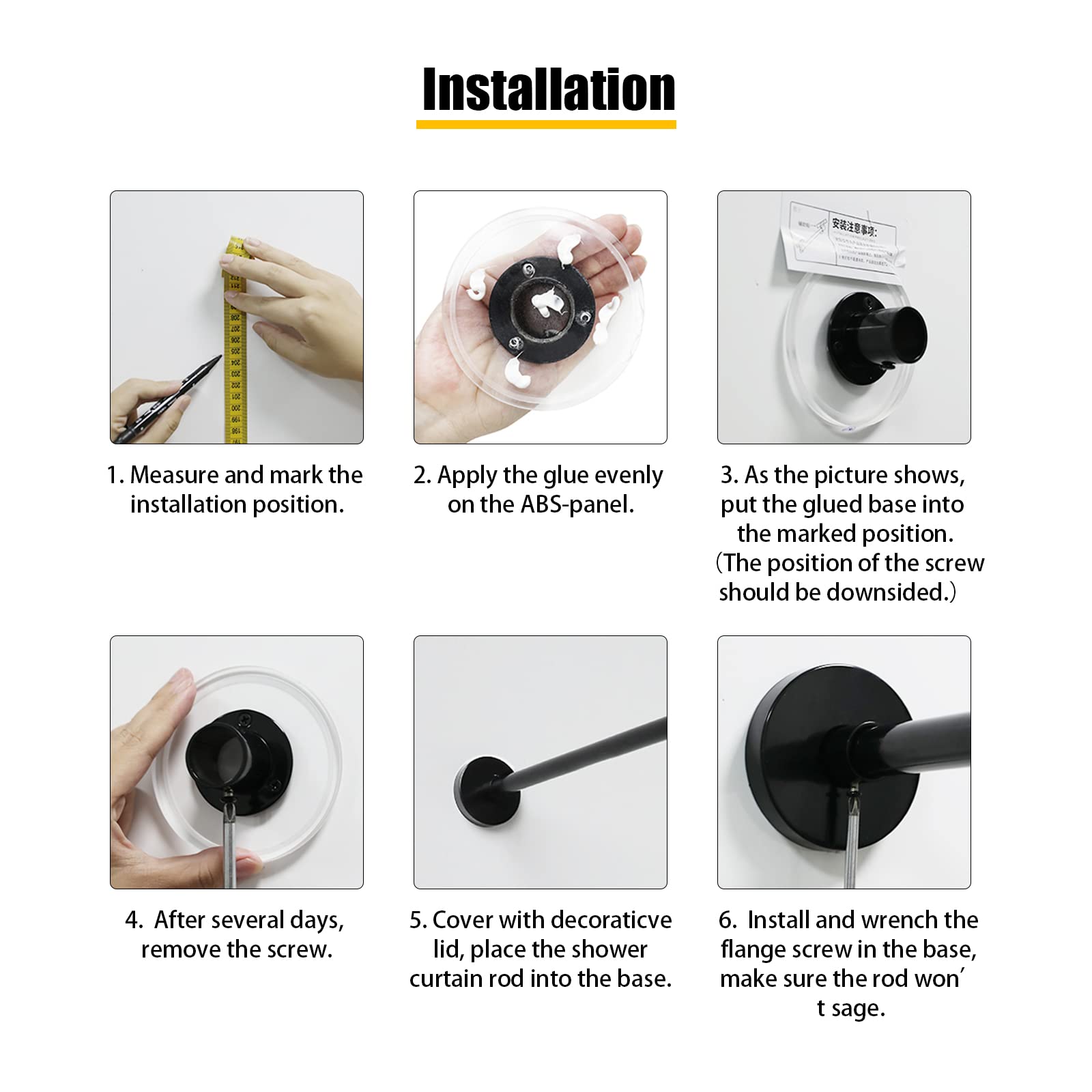Tringle à rideau de douche extensible en acier inoxydable 304 pour salle de bain, baignoire, forme de diamant, barre de rideau de douche au-dessus d'angle, pour salle de bain, magasin de vêtements,