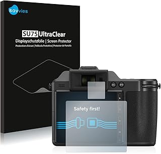 Savvies Screen Protector compatible with Hasselblad X2D 100C Protection Film Clear 18-Pack