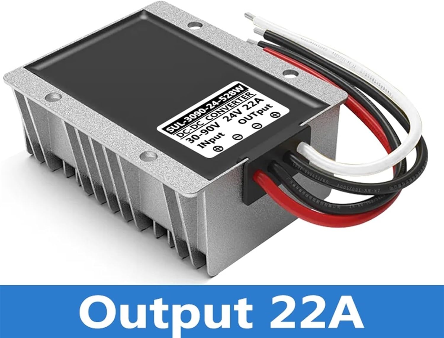 Converter 36V to 24V Power Inverter 48V to 24V Voltage Regulator 60V to 24V Converter 30V to 90V to 24V Converter(30V-90Vto24V22A)