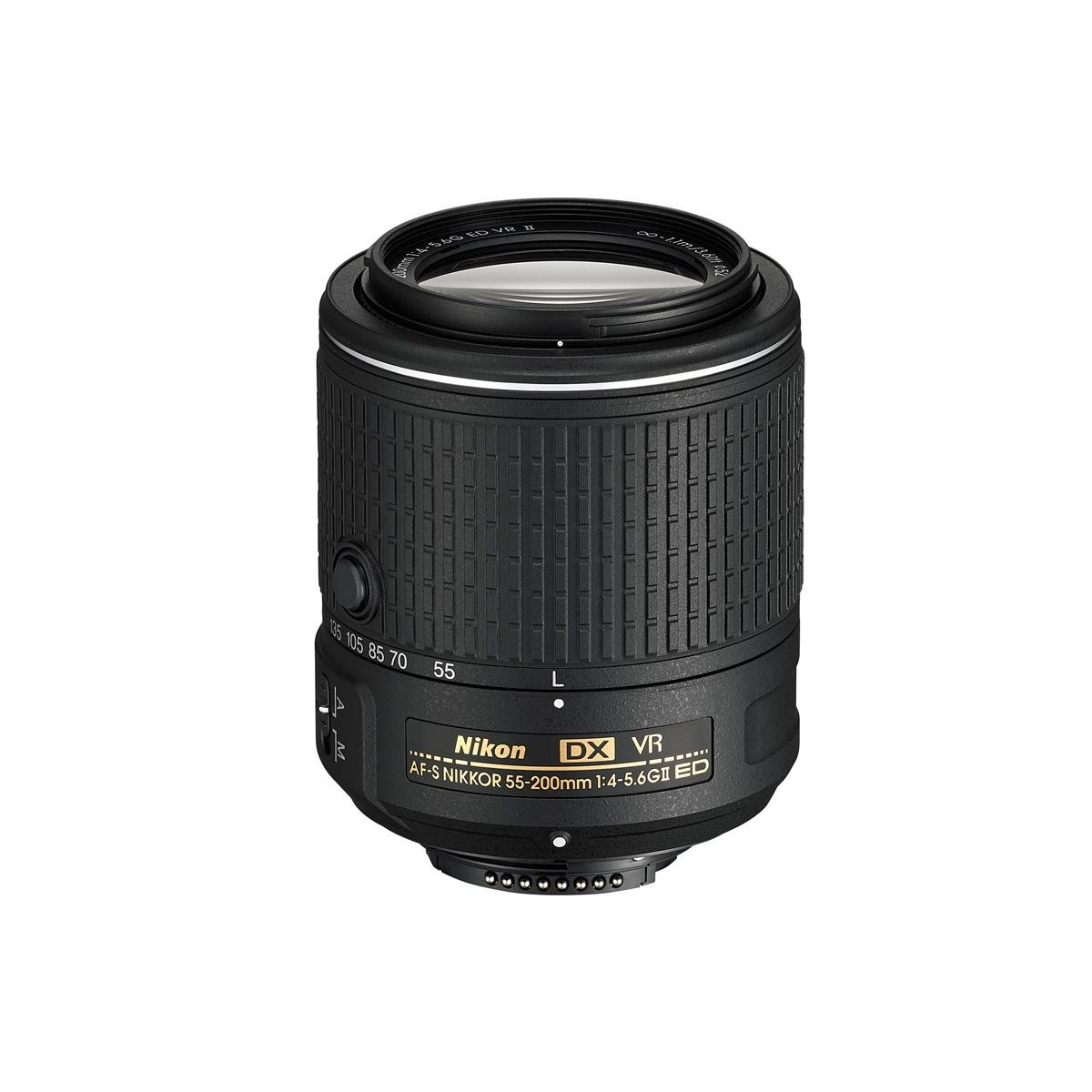 Amazon.com : NIKON AF-S DX NIKKOR 55-200mm f/4-5.6G ED VR II Lens