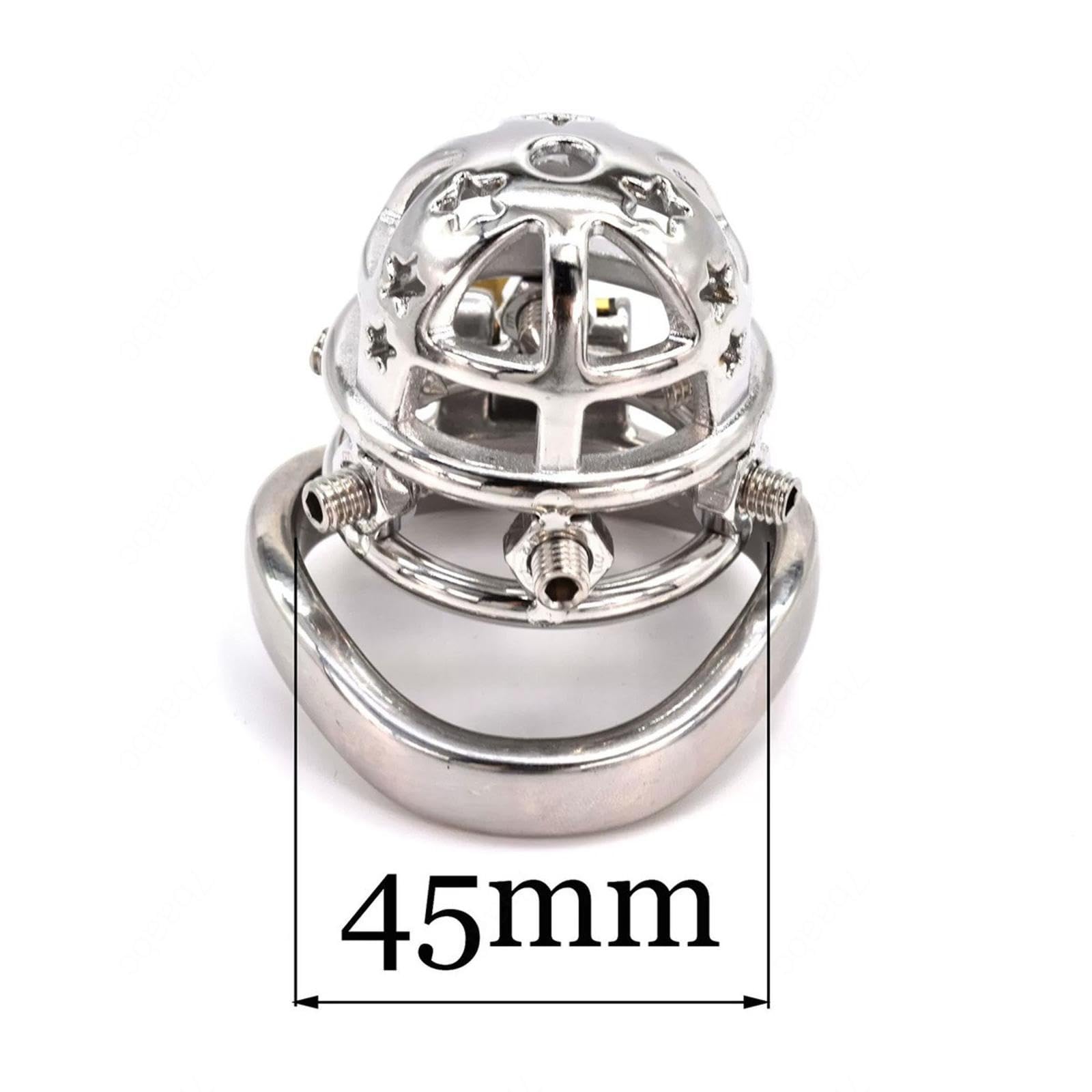 Cage Chastetée Metal Micro Cage De Chasteté Acier,A-45mm