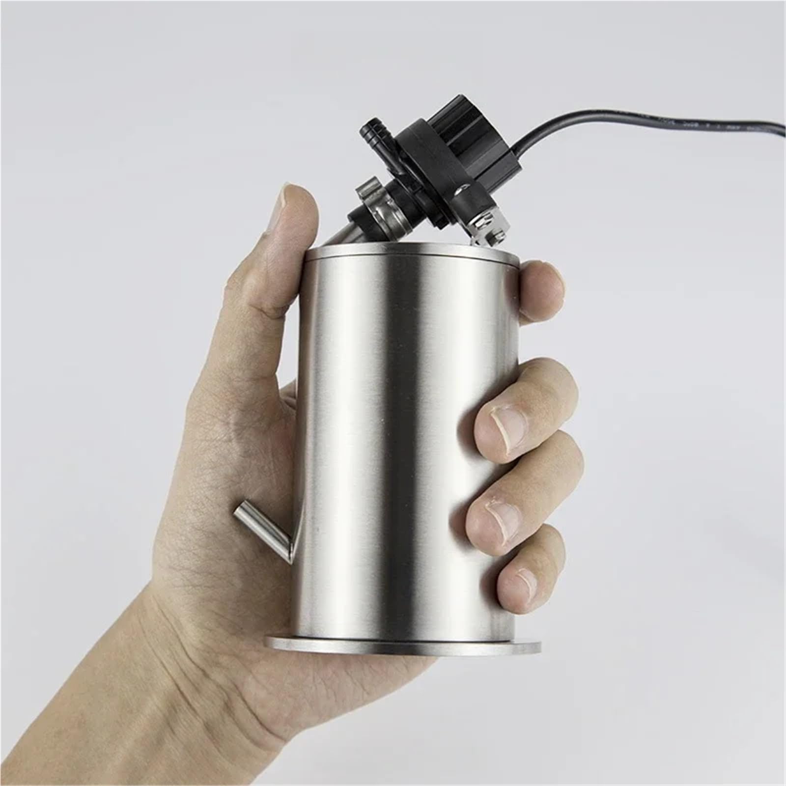 Filtro per Acquario, Filtri for Acquario in Acciaio Inossidabile, Mini Filtro Esterno for da Tavolo con Pompa 'Acqua per Acqua Fredda(ES150mini)