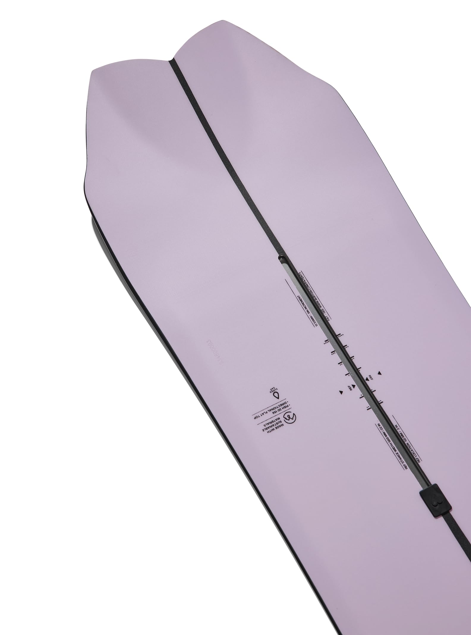 Amazon | Burton Fish 3D指向性フラットトップスノーボード156cm
