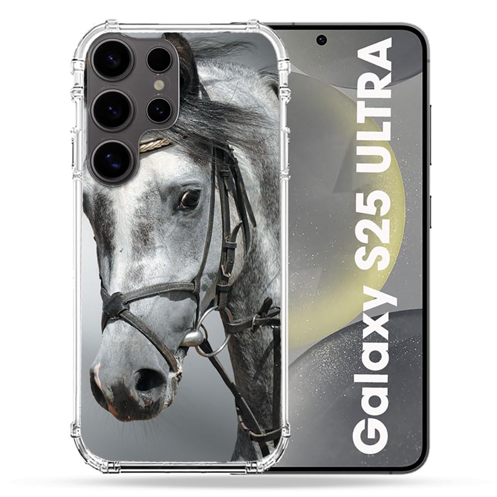 Coque Samsung S25 Ultra Cokitec protection rigide motif cheval - 2
