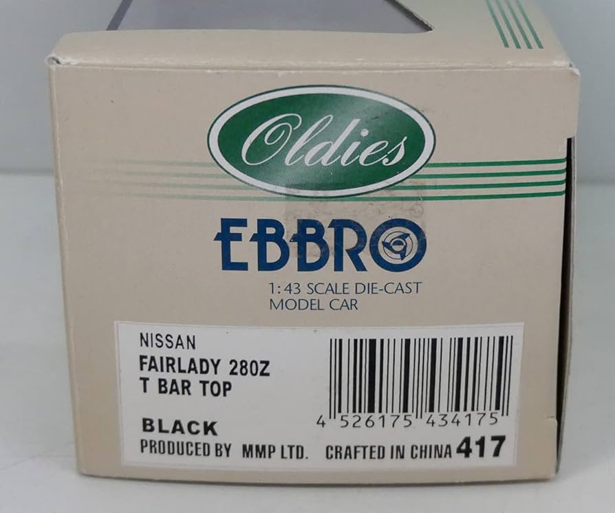 Amazon.co.jp: ☆EBBRO エブロ 1/43 NISSAN FAIRLADY 280Z T BAR TOP