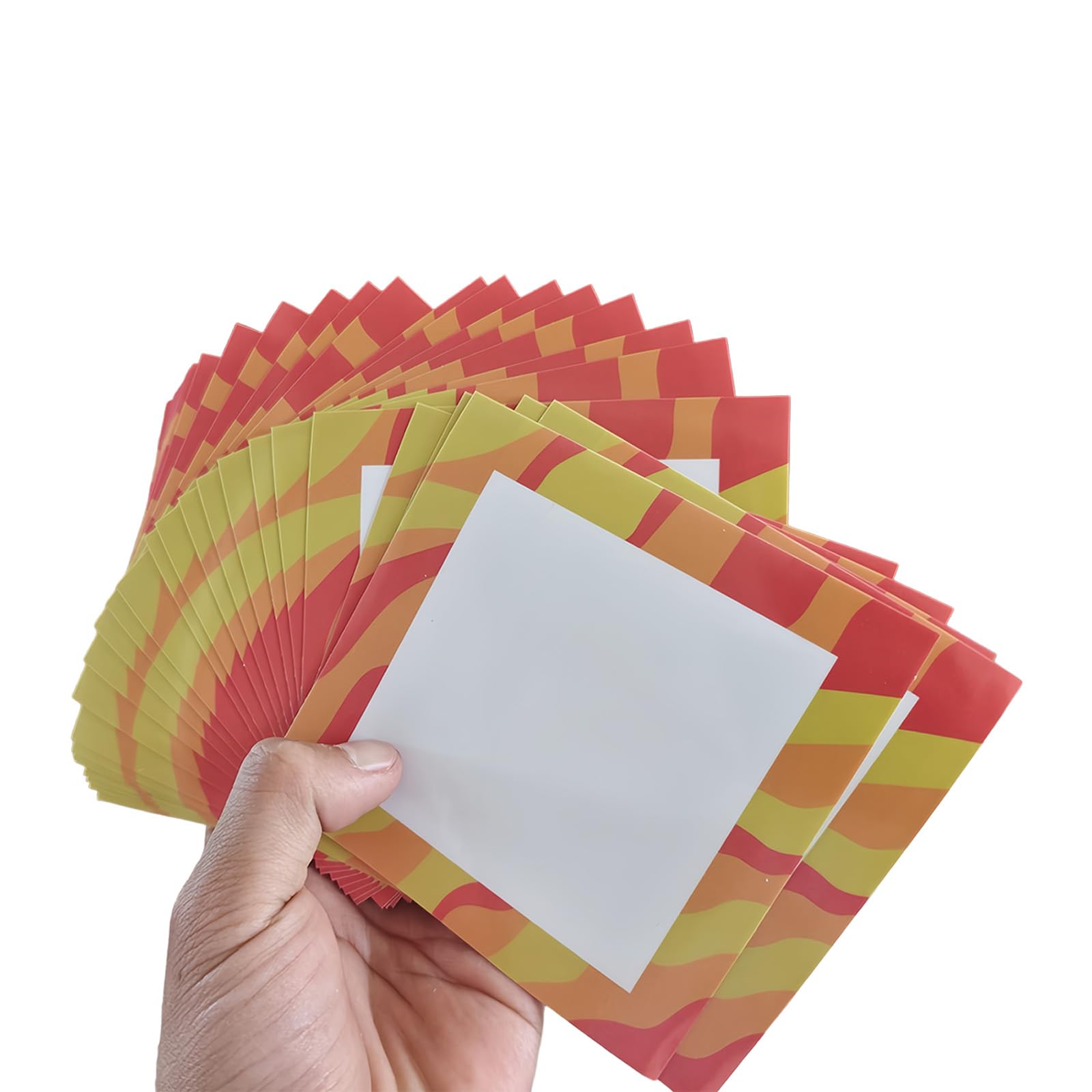 Limtula 12Pieces Paper Frame Dividers for Beads Art Projects with Washable and Foldable Features Multipurpose Crafting Film