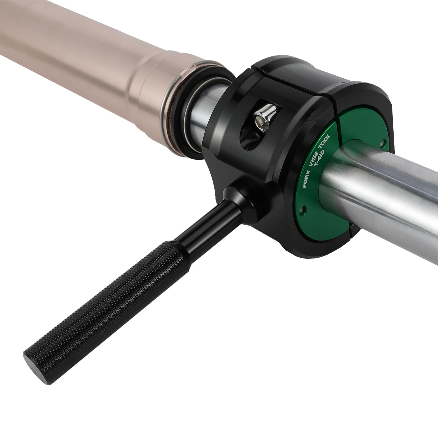 Attrezzo Morsa Forcella Moto 48mm,Pinza Universale Ammortizzatore Anteriore,Set Chiavi Riparazione e Manutenzione Ammortizzatore-Verde