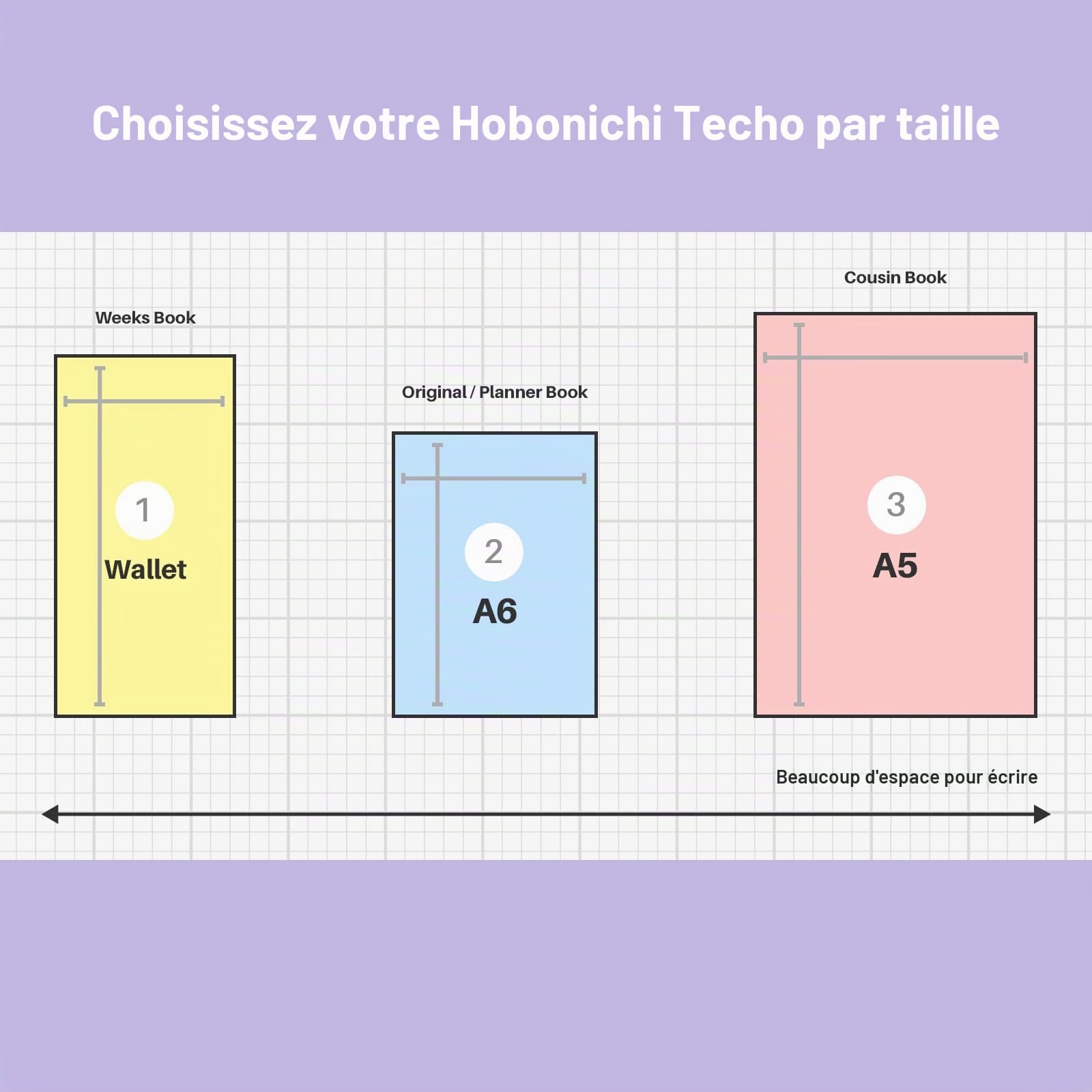 Hobonichi Techo Livre journalier 2026 – A6, japonais, mensuel, début janvier, début du lundi