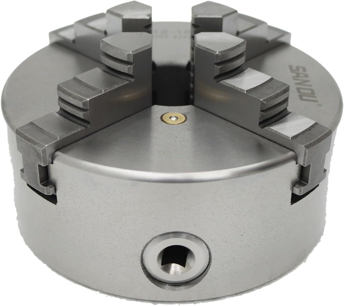 INTBUYING 4-Jaw Lathe Chuck K12-160 lathe chuck 160mm Metal chuck Self-centering Jaw for CNC Machine Tool and Accessories