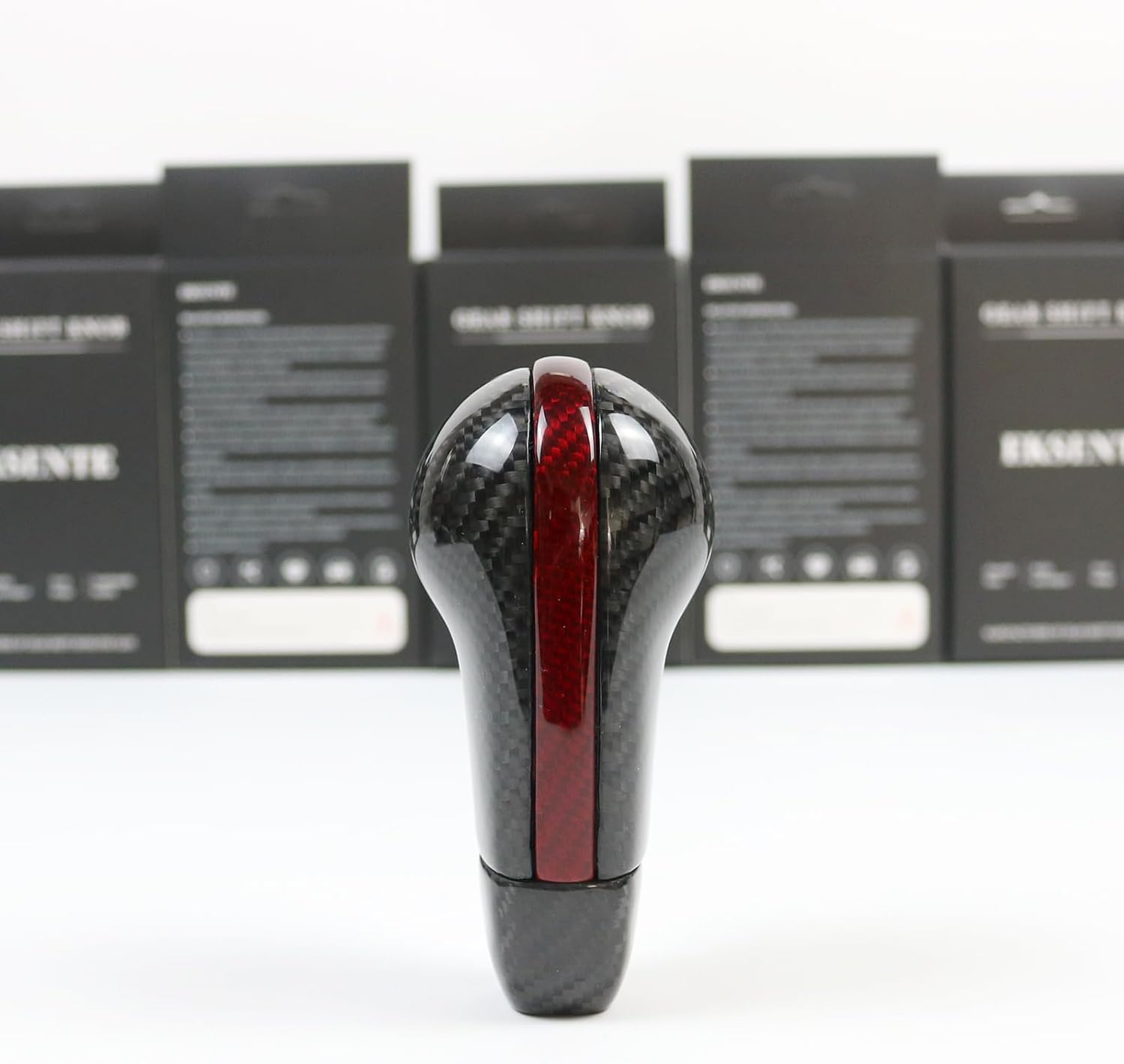 Black Full Real Carbon Fiber Gear Shift Knob for Nissan 350Z 2002 2003 2004 2005 2006 2007 2008 2009 Automatic ONLY