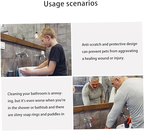 Miniatura 6 de Zerodeko Soporte para jabonera de pared, soporte para jabón montado en la pared, organizador de fregadero de cocina, soporte de jabón de ducha,