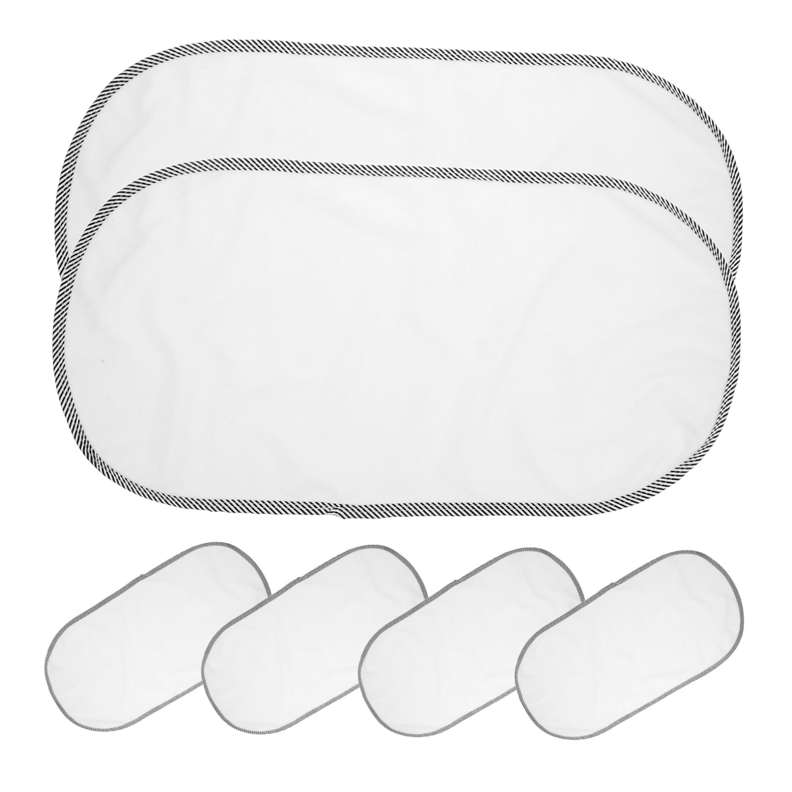 Cambiador Portátil Reutilizable para Niño, 6 Piezas, Blanco
