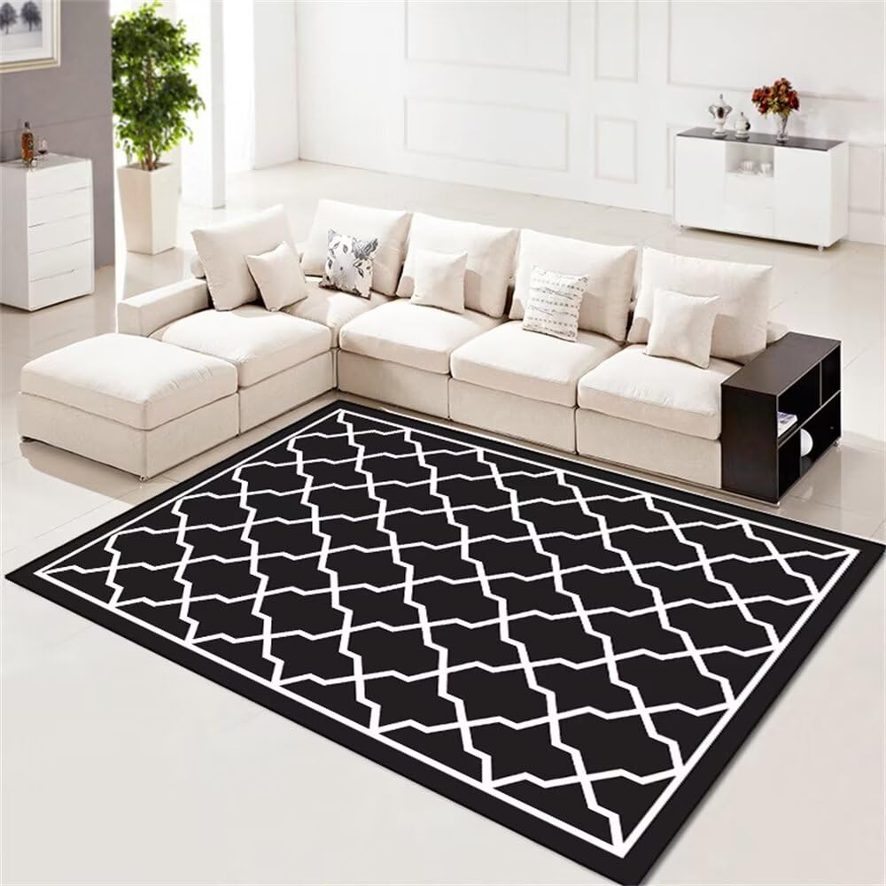 Tapis chambre gamer haute résistance idéal sous un fauteuil de bureau et table de salon