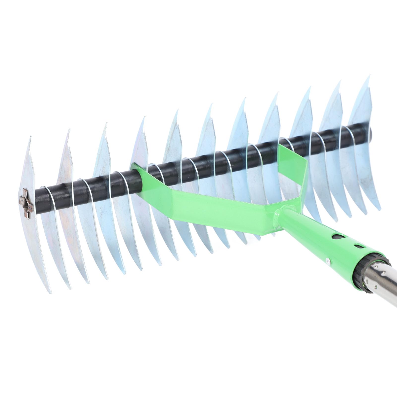 Naroote Ergonomiczne Narzędzie do Trawnika ze Stali Stopowej do Czyszczenia Martwej trawy. Głowica o Szerokości 1,7 M, 4 Jednostki