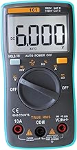 multímetro,ERYUE Resistência RM101 True RMS Multifuncional LCD multímetro digital DMM DC tensão AC Current Meter Diode capacitância Tester medição automática Polaridade Identificação Amperímetro vo
