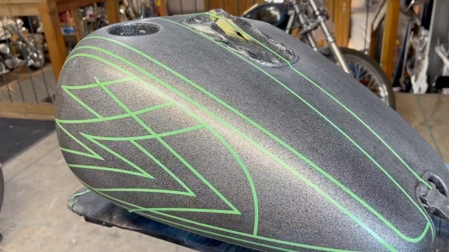 Image of LiME LiNE Green Fineline Paper Masking Pinstriping Tape for Automotive Airbrushing Designs and Custom Painting (1.5 inch Tape Bundle - Pack of 24)