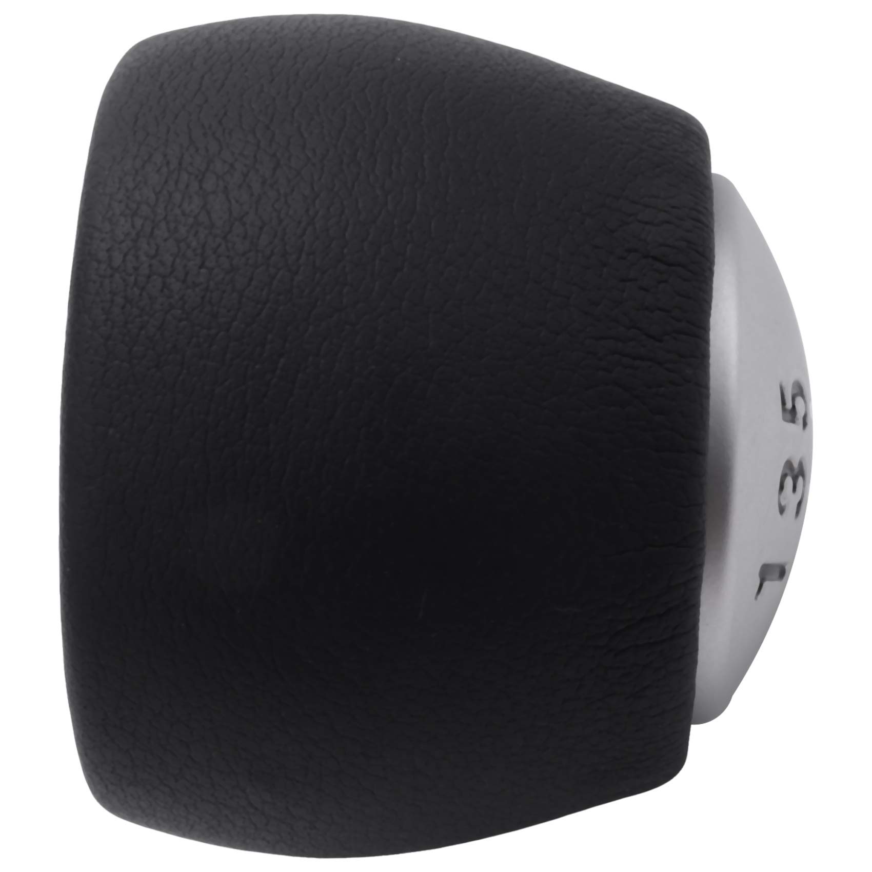 Pomello Cambio 5 Marce In Pelle Per Excelle GT/XT 2009-2014 - Leva Manuale, Ricambio 55565904, Nero - 5